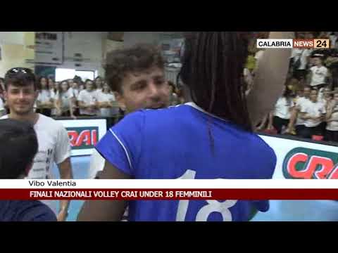 VIBO VALENTIA: FINALI NAZIONALI VOLLEY CRAI UNDER 18 FEMMINILI