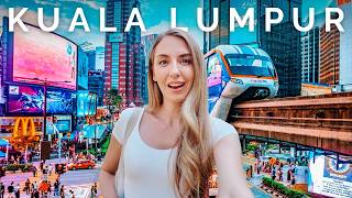 Travel vlog - Kuala Lumpur on a budget 🇲🇾 First 24 hours in Malaysia!