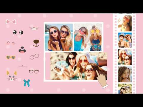 photo collage, image editor Video