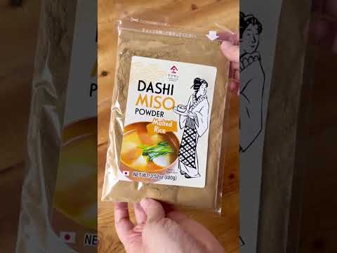  Miso Soup with Dashi Miso Powder Malted Rice