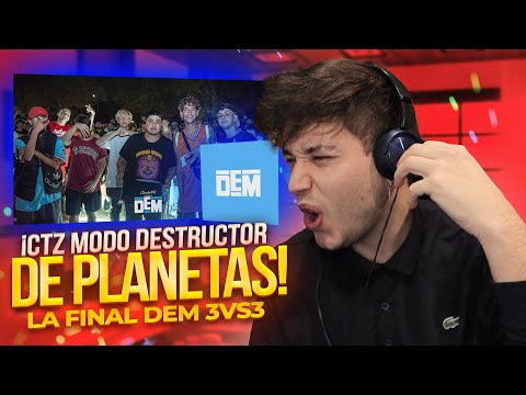 CTZ MODO VEGETA 😍 QUÉ BATALLÓN FINAL DEM 3V3 ARGENTINA (CTZ SIGLAS PARKER VS JESSE , NASIR C., COBE)