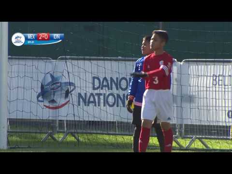 Mexico vs Indonesia - Ranking match 9/12 - Highlight - Danone Nations Cup 2016