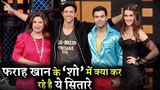 Hrithik Roshan, Rajkummar Rao & Kriti Sanon in Farah Khan's show | Lip Sing Battle | Uncut