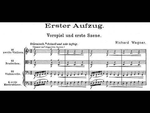 DIE WALKÜRE by Richard Wagner (Audio + Full Score)