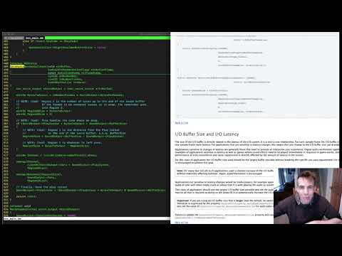 Handmade Hero Mac Platform Layer Day 022 Configuring Sound Buffer Audio Latency