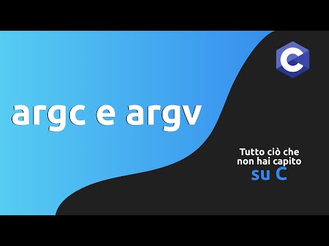 What are argc and argv in C?