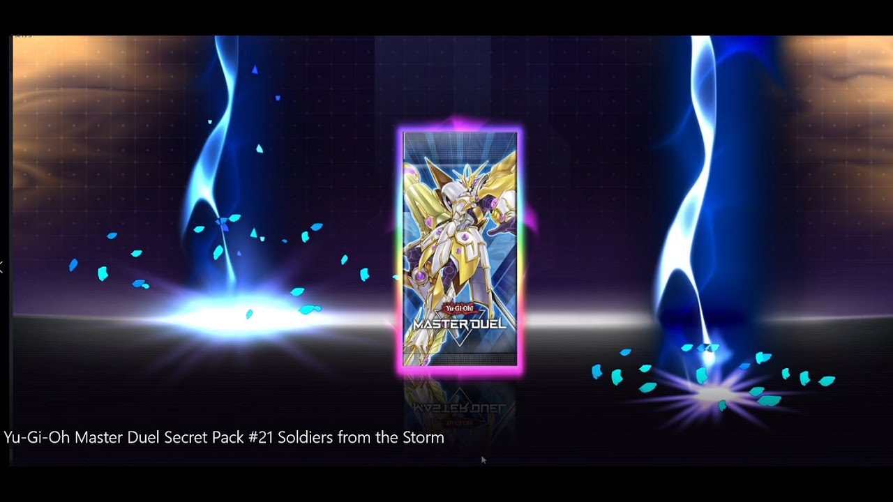 Yu Gi Oh Master Duel Secret Pack #21 Soldiers from the Storm (Cyberse Starter Deck Theme)