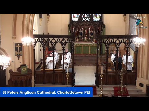 Catedral Anglicana de São Pedro, Charlottetown PE. Domingo de Memória, 12 de novembro de 2023
