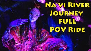Na’vi River Journey FULL POV Ride + Queue Experience  in Pandora -  The World of Avatar