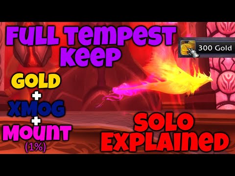 FULL Tempest Keep Solo EXPLAINED (Hunter PoV) [Cataclysm Classic]