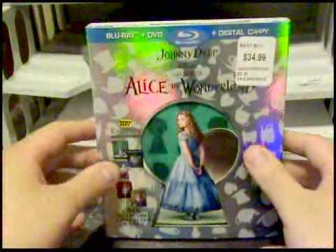 "Alice" Best Buy Exclusive DVD Blu-Ray Unpack