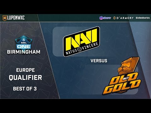Natus Vincere vs Old but Gold Game 1 (BO3) | ESL One Birmingham EU Qualifiers