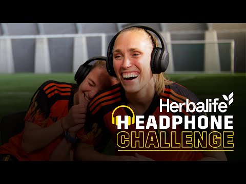 Herbalife Headphone Challenge with Janice Cayman, Davina Philtjens & Fran Meersman | #REDFLAMES