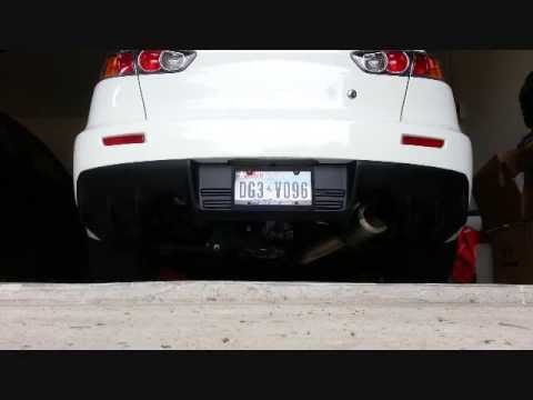 Evo X Invidia N1 Exhaust w/ ETS High Flow Cat