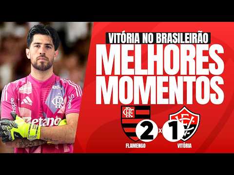 FLAMENGO 2x1 VITÓRIA | GOLs e MELHORES MOMENTOS | BRASILEIRÃO 2026