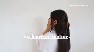 Haircare Routine 2022 | long, healthy & thick hair | affordable & realistic routine | Irida