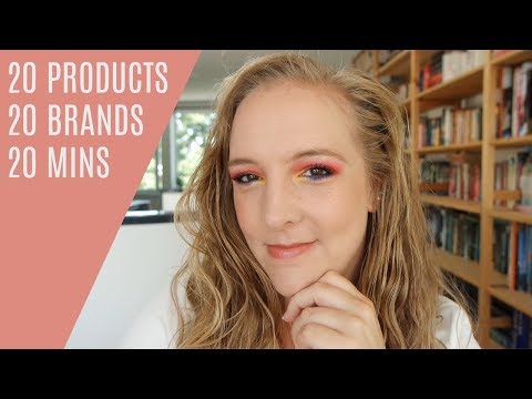 20 PRODUCTS, 20 BRANDS, 20 MINUTES | My ultimate favorite makeup by my favorite brands