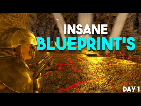 How we get INSANE BP's Early Game and Progress DAY 1! | INX 2 MAN ARK PVP