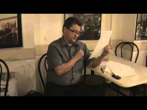 TNCP 2013 - Andrei Bodiu, lectura de poezie.