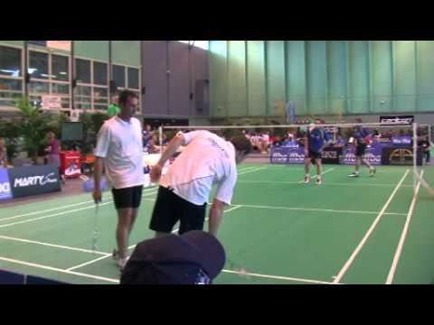 Play Offs 2011 IMBC92 vs LPR75 DH set1 - Badminton