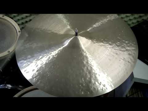 24 Rustico II NP Ride, 2844g - Handcrafted cymbals by Craig Lauritsen