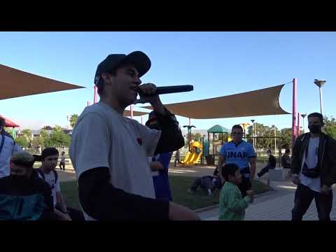 Exhibición  La Promesa de Dorsal Kmato tema Loco