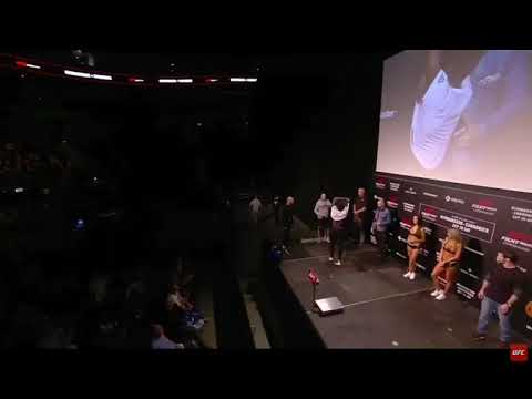 Hermansson vs Cannonier weigh in