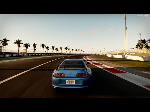 Project CARS 3 - 1994 Toyota Supra MkIV Turbo at Yas Marina North Circuit Gameplay [Legends Pack]