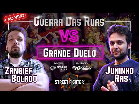 GUERRA DAS RUAS! STREET FIGHTER 6 COMO VOCÊ NUNCA VIU! Zangief_bolado vs Juninho-Ras
