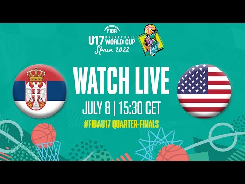 Serbia v USA | Quarter Finals Full Game | #FIBAU17 2022