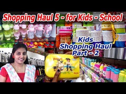 Shopping Haul in Tamil / Shopping Haul Saravana Stores / Shopping Haul Vlog 5 - Karthikha Channel Video