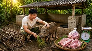 Download lagu Full Video: 30-Day Journey of Trapping Wild Boars – Catching a Giant Boar and Successfully Taming It mp3