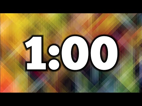 𝟭 𝗠𝗶𝗻𝘂𝘁𝗲 𝗧𝗶𝗺𝗲𝗿