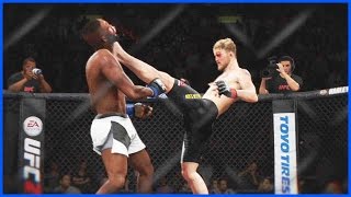 APPLE CIDER VINEGAR KNOCKOUT WAGER! - UFC 2 Knockout Mode Gameplay