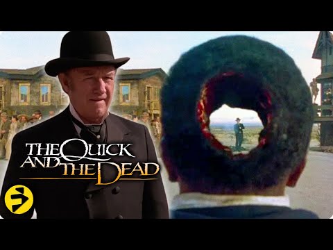 Quick Draw Justice - Hackman's Deadly Shot | THE QUICK AND THE DEAD | #WesternWednesdays