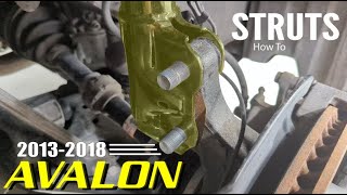 2013-2018 Toyota Camry & Avalon: Front Strut Replacement