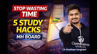 5 Productivity Hacks for 11th–12th MH Board Students 🔥 | Study Smart, Score More