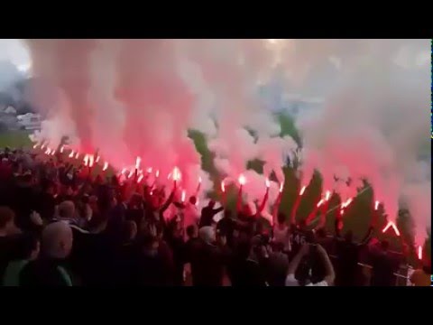 Testspiel in Belek/Antalya: E.Aue - Werder Bremen 3-1 (10.01.2016) Pyroshow