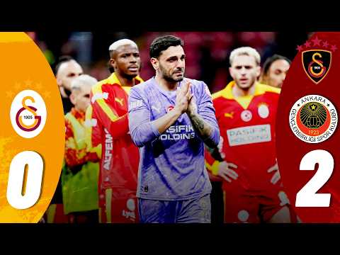 SK Galatasaray Istanbul 0-2 SK Gençlerbirliğ...