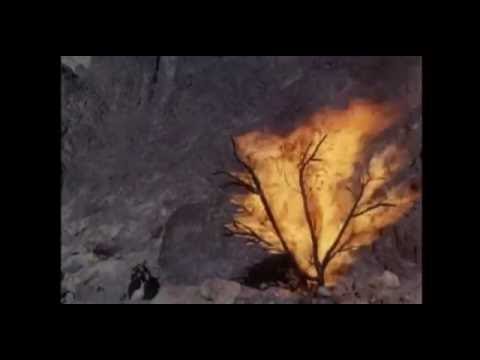 Moses the Lawgiver: Moses and the burning bush scene