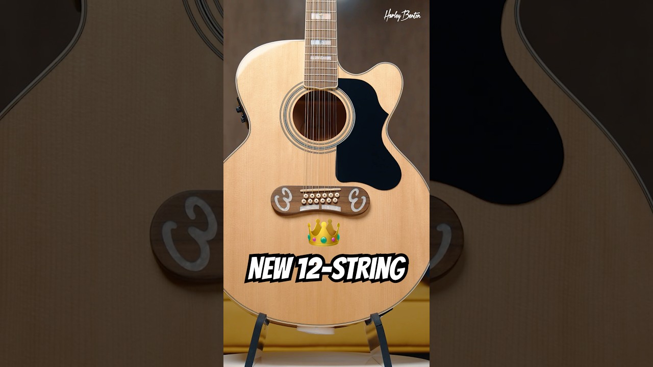 OUT NOW – Custom Line King-12 CE NT 🤩 a beautiful 12-string acoustic guitar with solid spruce top. - YouTube