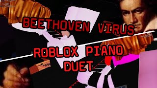 BEETHOVEN VIRUS | ROBLOX PIANO DUET (ROBLOX GOT TALENT)
