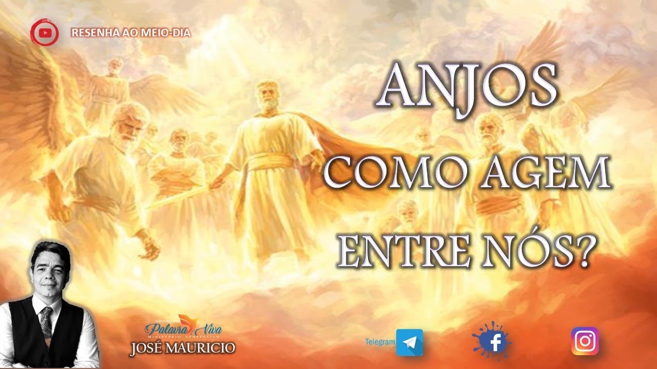 ANJOS: COMO AGEM ENTRE NÓS? - RESENHA ao MEIO-DIA
