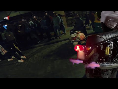 Continental GT 650 CODE 6 tuned with red rooster exhaust (public reactions)￼