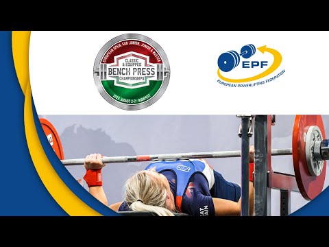 Men Open 105 - 120+ kg - European Bench Press Championships 2022 - Classic