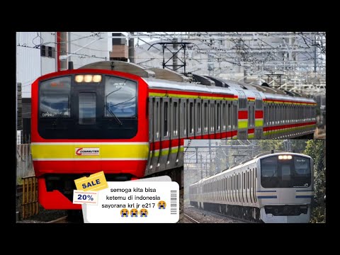 sayorana krl jr e217 di jepang