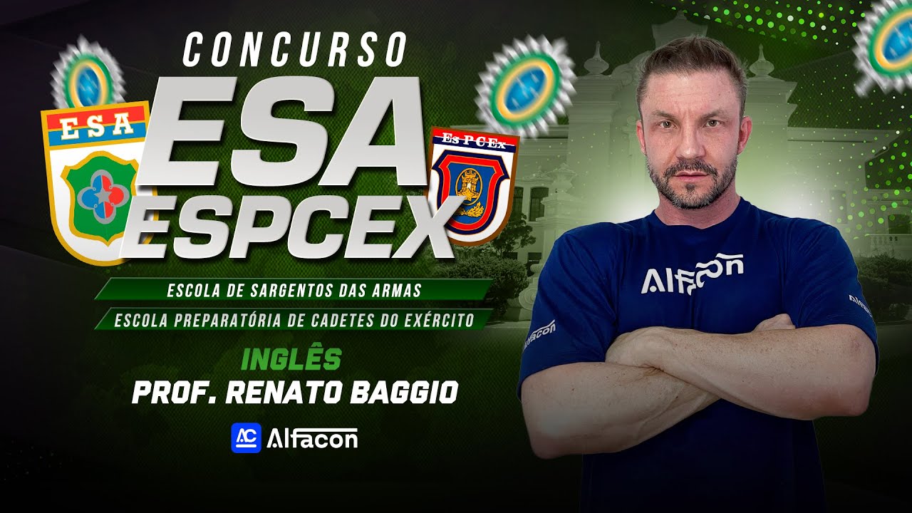 Concurso ESA / EsPcex 2025 - Inglês | Adjetivos e Advérbios