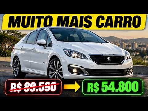 🔥🚗 5 SEDÃS DE LUXO QUE HOJE CUSTAM PREÇO DE CARRO POPULAR