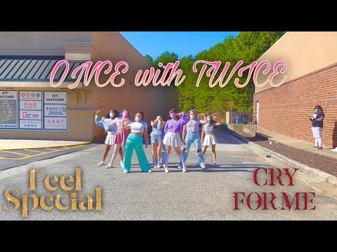 ONCE with TWICE cupsleeve BBB performance - Feel Special, Cry For Me