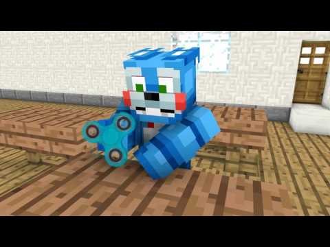 FNAF Monster School  Fidget Spinner   Minecraft Animation